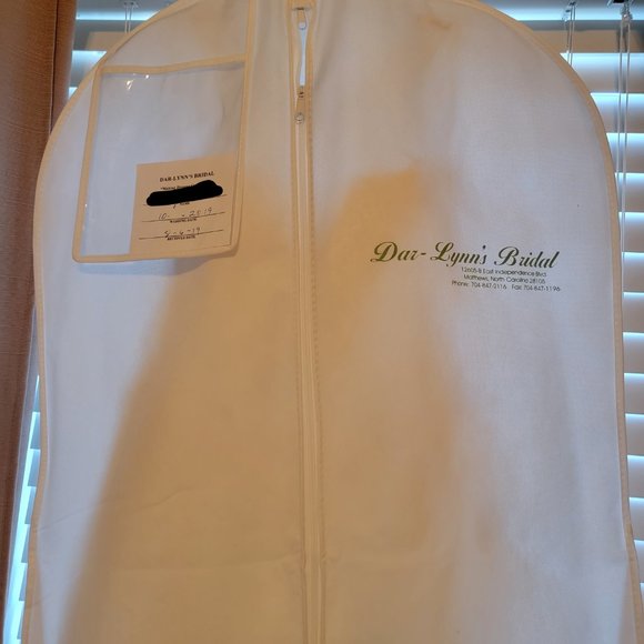 Lillian West Wedding Romper with Sheer Overlay Style 66033 - Picture 12 of 14